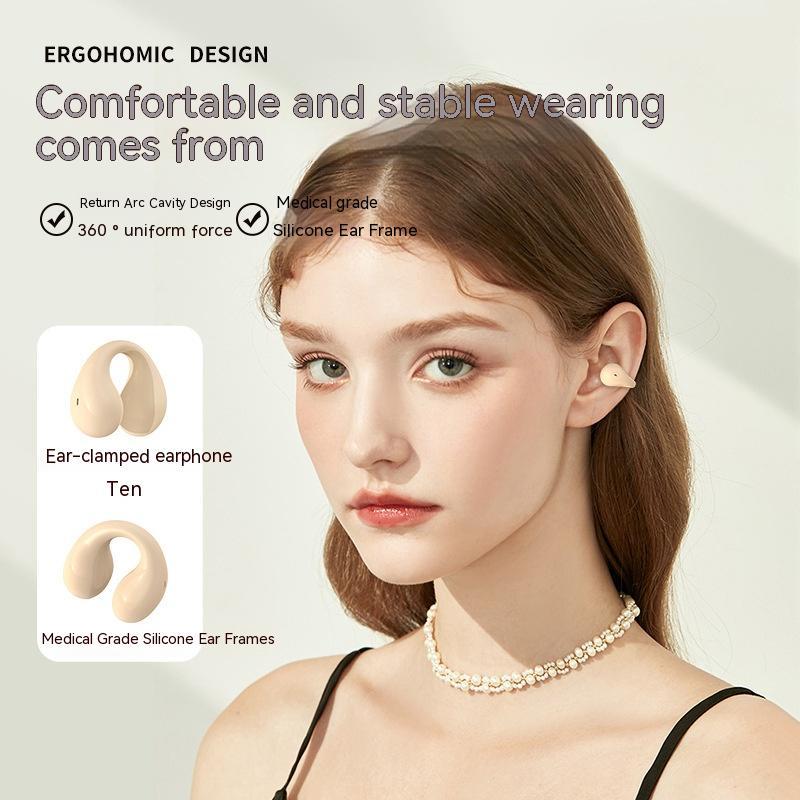 Ear-clip Real Wireless Digital Display Stereo Charging Warehouse Bluetooth Headset - Image 7