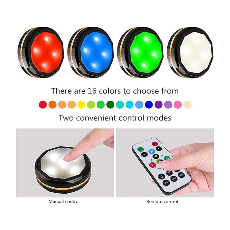 3 Pcs Motion Sensor Lights Indoor, Under Cabinet Light Rechargeable, Wireless LED Closet Lights Night Light - Image 3