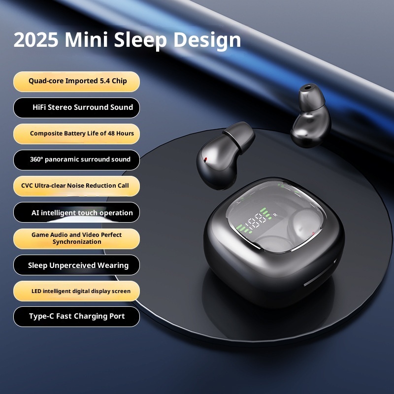 Ultra-long Life Battery Digital Display Power Wireless Bluetooth Headset - Image 8