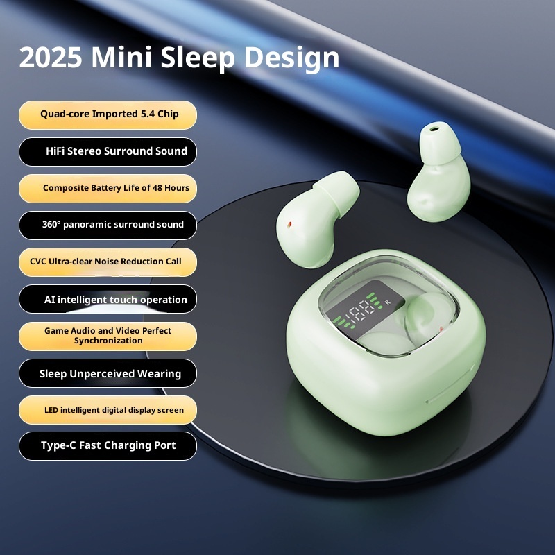 Ultra-long Life Battery Digital Display Power Wireless Bluetooth Headset - Image 7