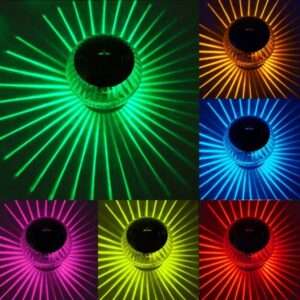 Solar LED Floating Lights IP65 Waterproof Garden Pool 7 Color